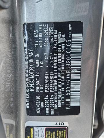 2011 Hyundai Santa fe gls