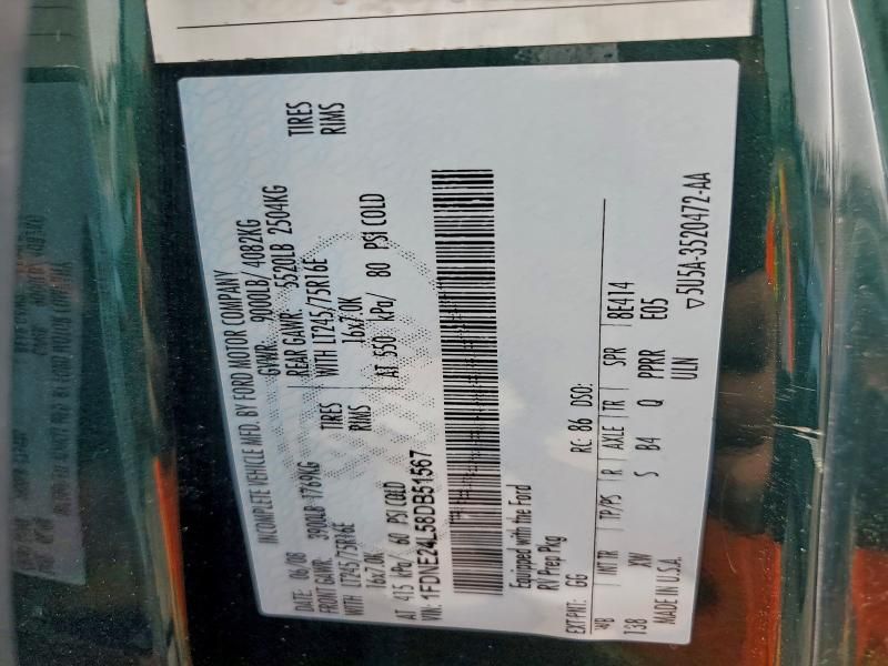 2008 Ford Econoline E250 van