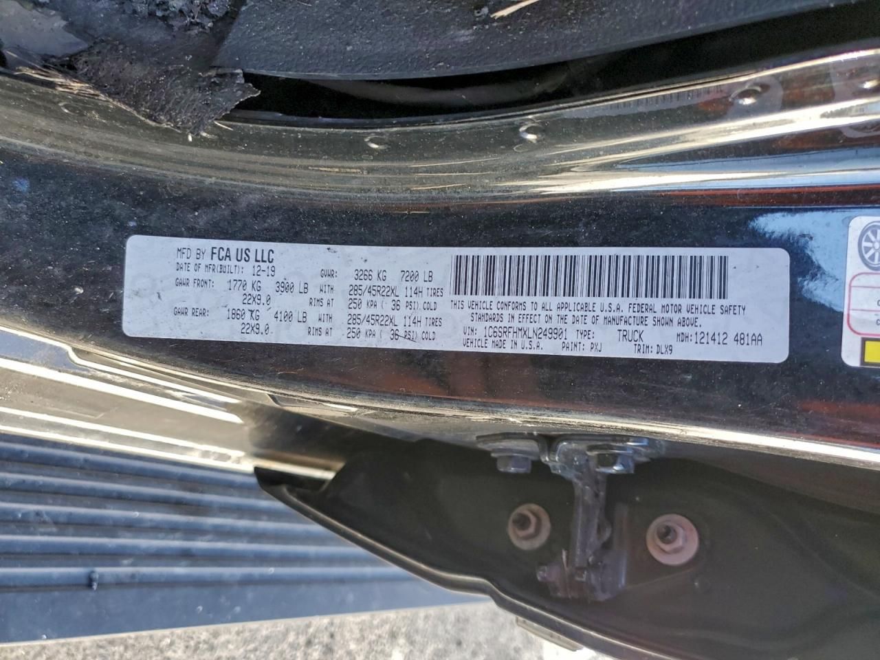 2020 Dodge Ram 1500 Limited