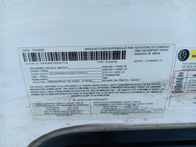 2021 Keystone M-364 Coug