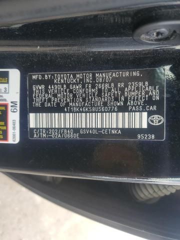 2008 Toyota Camry le