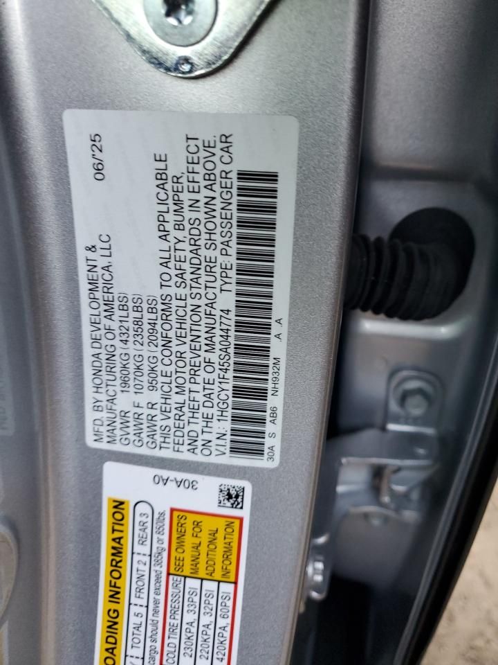 2025 Honda Accord se