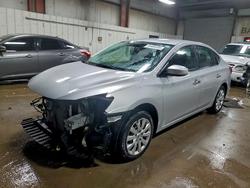 Salvage cars for sale from Copart Elgin, IL: 2019 Nissan Sentra s