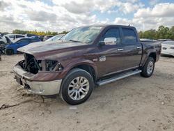 Salvage cars for sale from Copart Houston, TX: 2014 Dodge Ram 1500 Longhorn