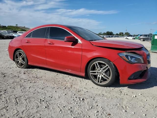 2018 Mercedes-Benz Cla 250