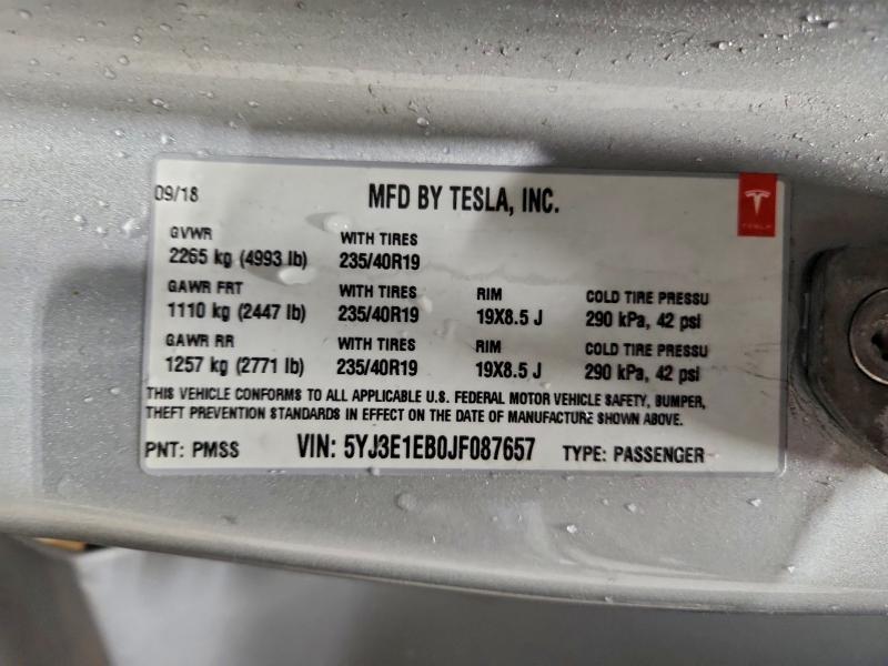 2018 Tesla Model 3