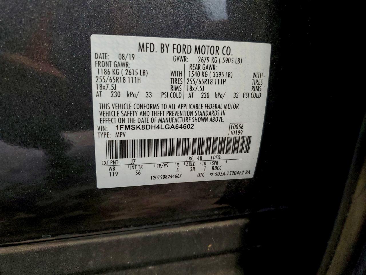2020 Ford Explorer xlt