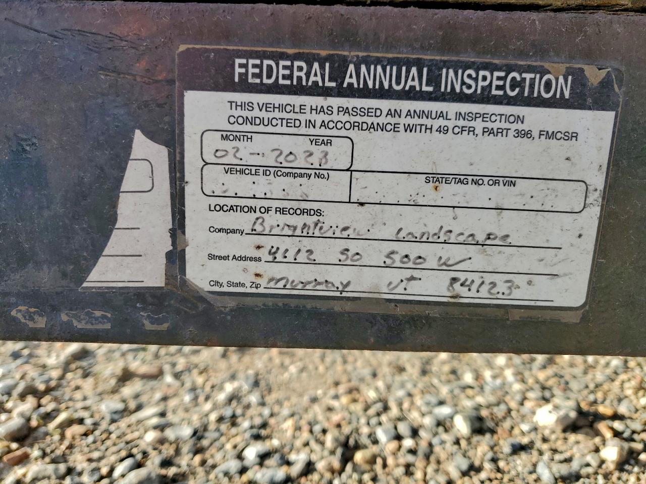 2011 Sagd 2011 Superior Utility Trailer