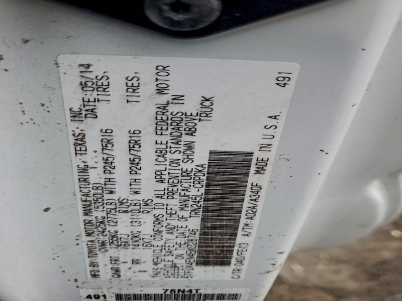 2014 Toyota Tacoma Access Cab