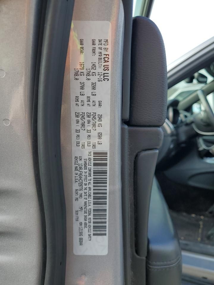 2017 Jeep Grand Cherokee Laredo