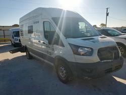 Salvage cars for sale from Copart Haslet, TX: 2020 Ford Transit Delivery van