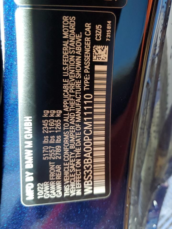 2023 BMW M4 Competition