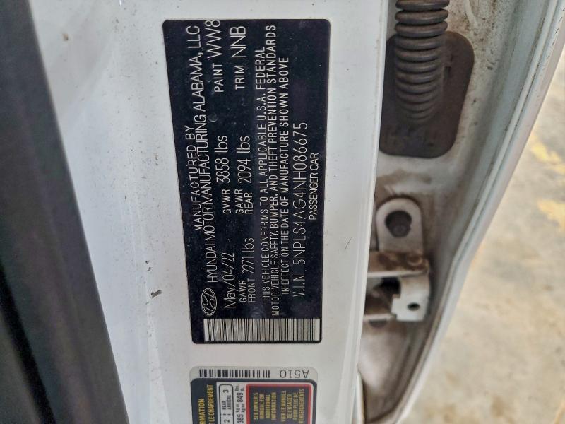 2022 Hyundai Elantra sel