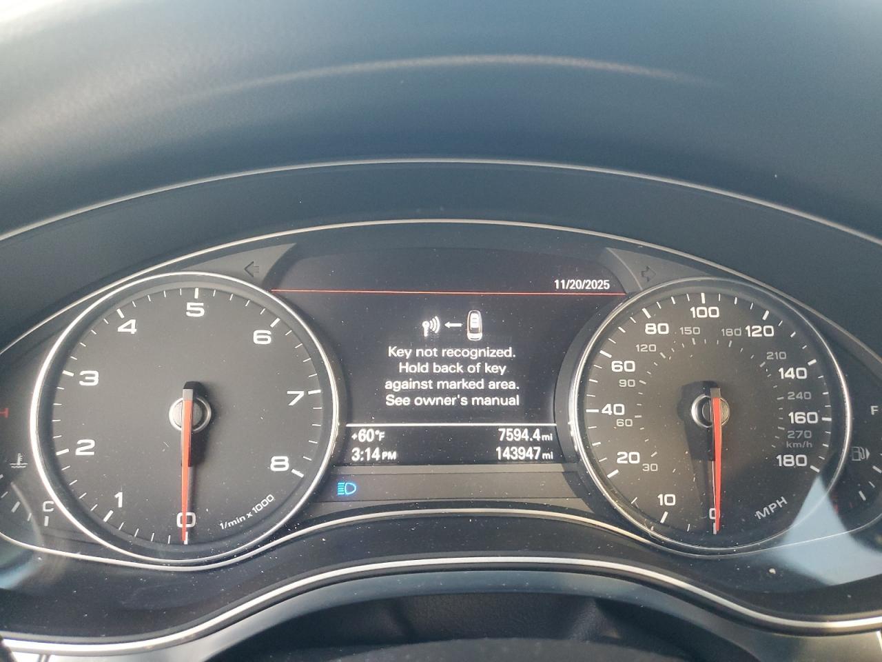 2012 Audi A7 Prestige