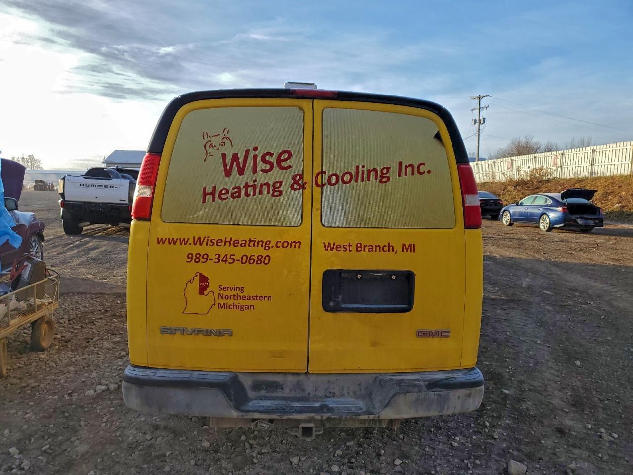 2016 GMC Savana G35 Delivery Van