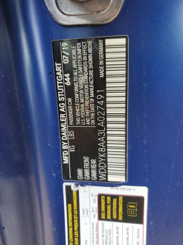 2020 Mercedes-Benz Amg gt c