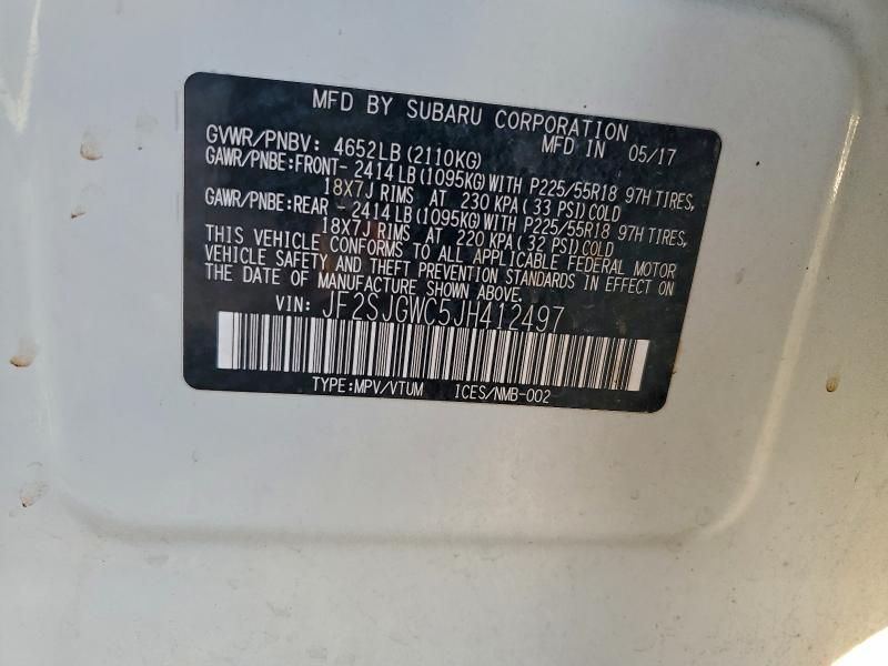 2018 Subaru Forester 2.0xt Touring