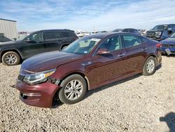 KIA Optima lx Vehiculos salvage en venta: 2018 KIA Optima lx