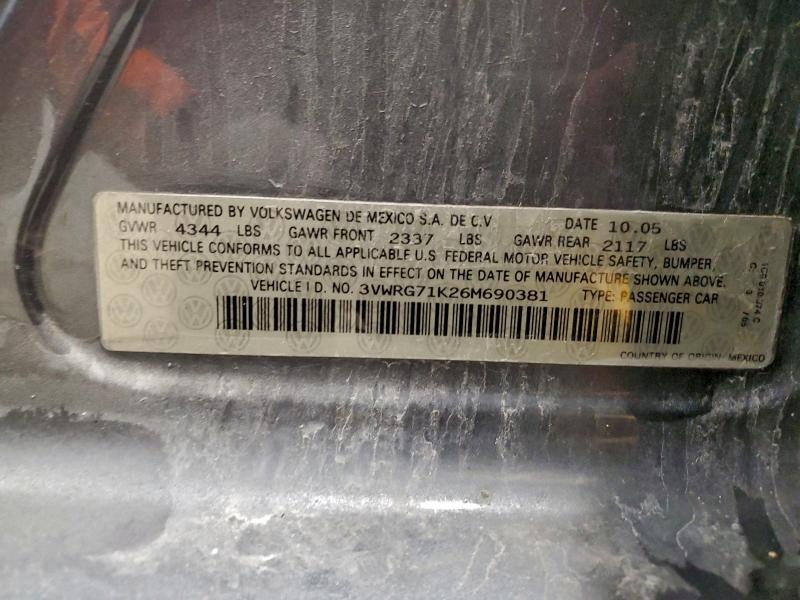 2006 Volkswagen Jetta 2.5
