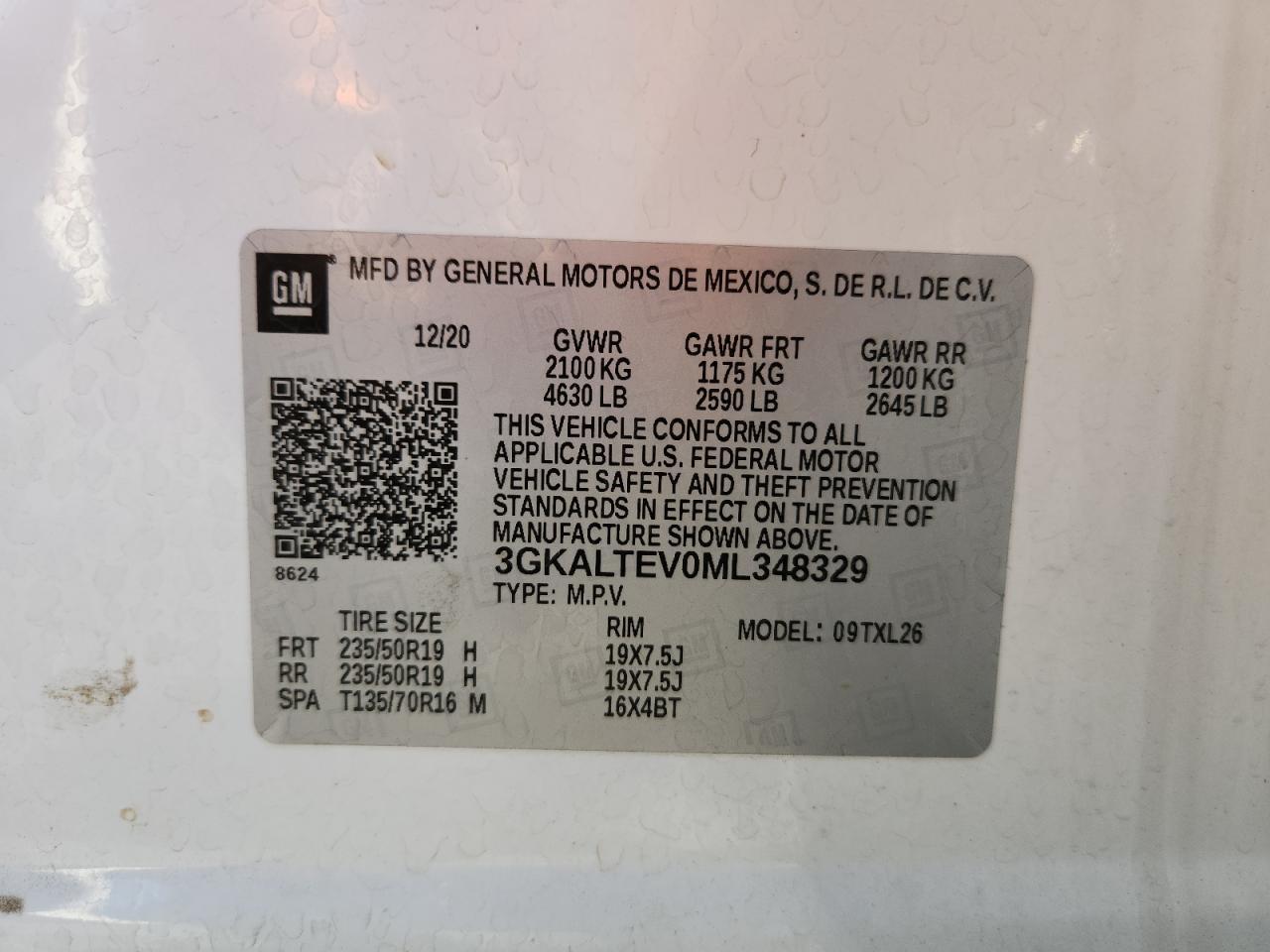 2021 GMC Terrain sle