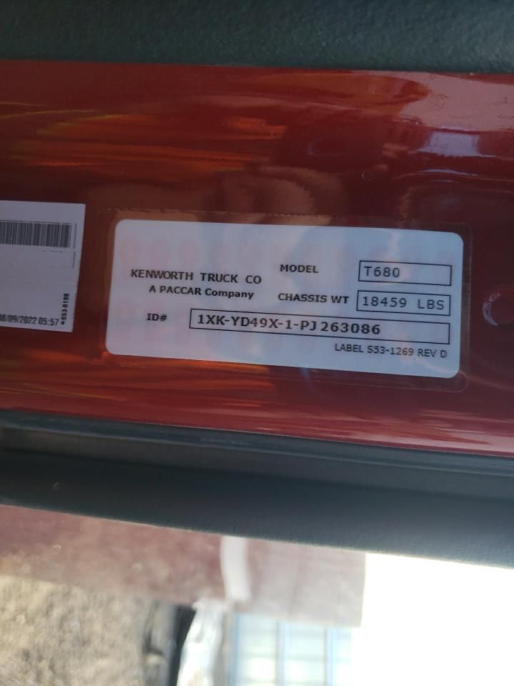 2023 Kenworth T680 Semi Truck