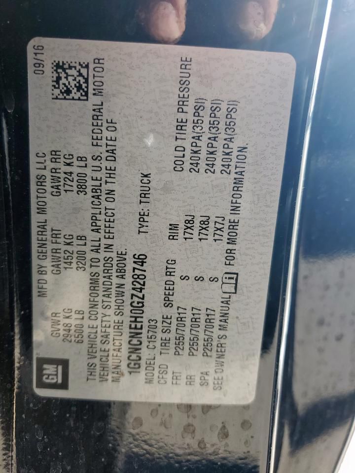 2016 Chevrolet Silverado C1500