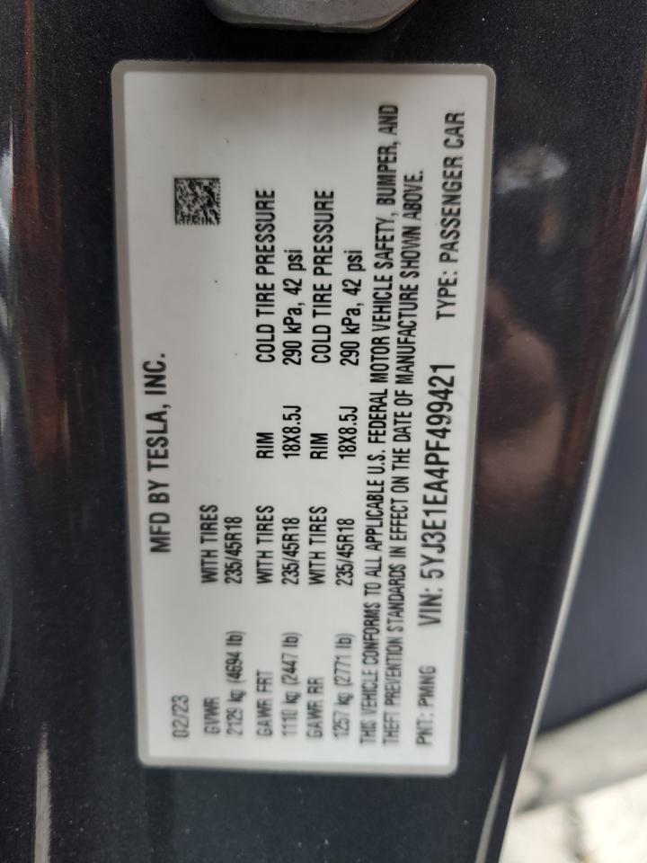 2023 Tesla Model 3