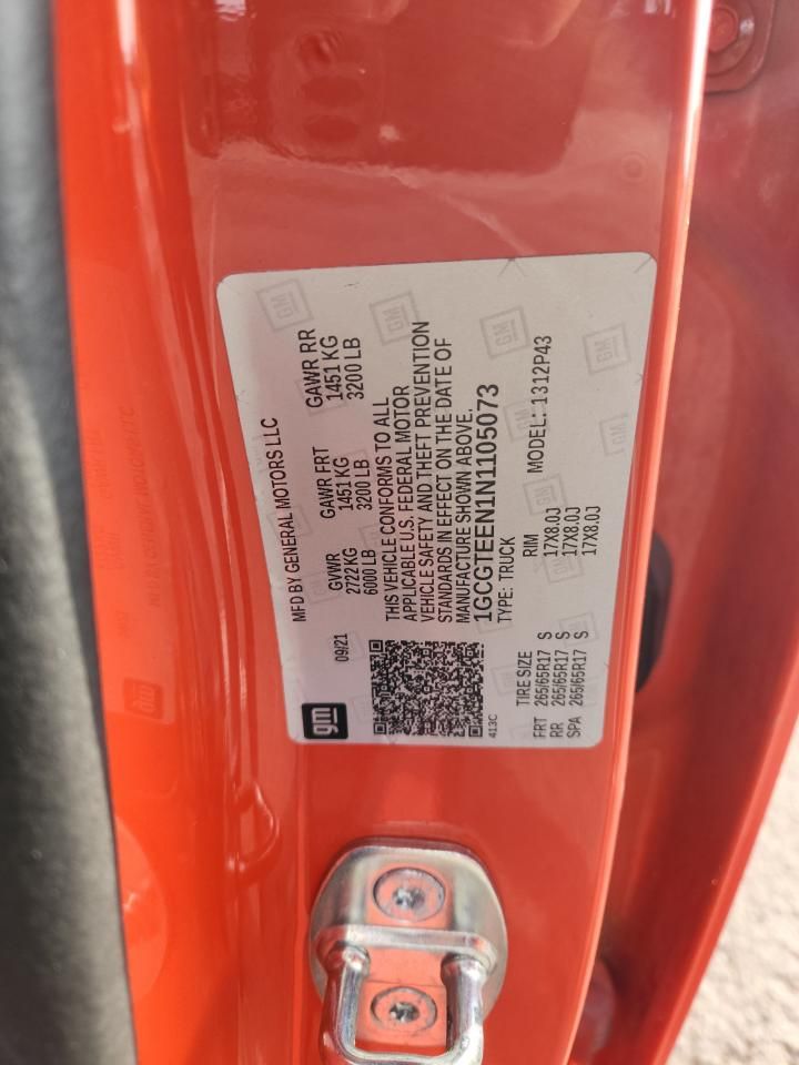 2022 Chevrolet Colorado ZR2