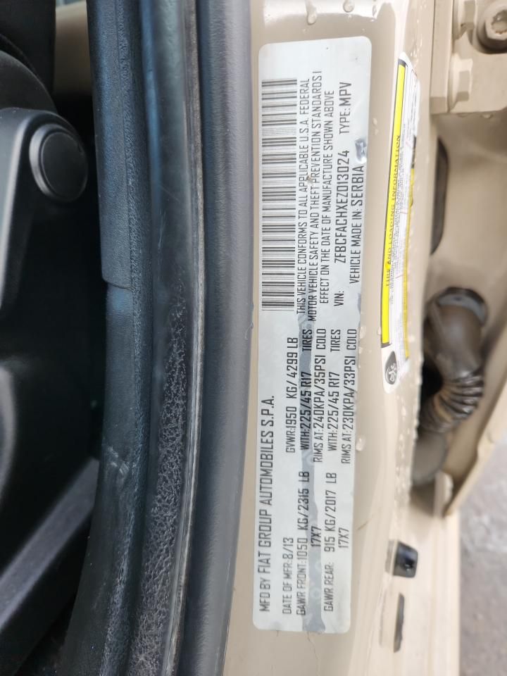 2014 Fiat 500l Lounge