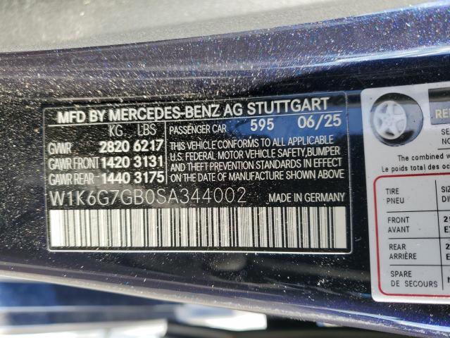2025 Mercedes-Benz S 580 4matic