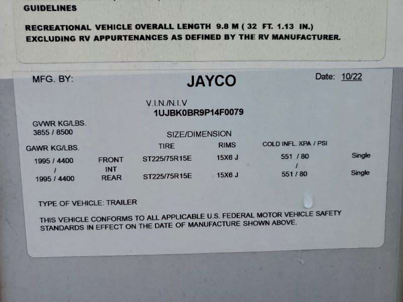 2023 Jayco White Hawk