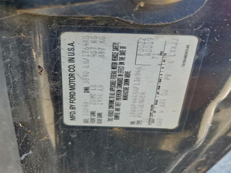 1989 Ford Mustang lx