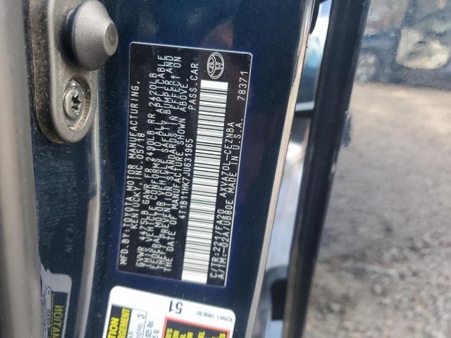 2018 Toyota Camry l