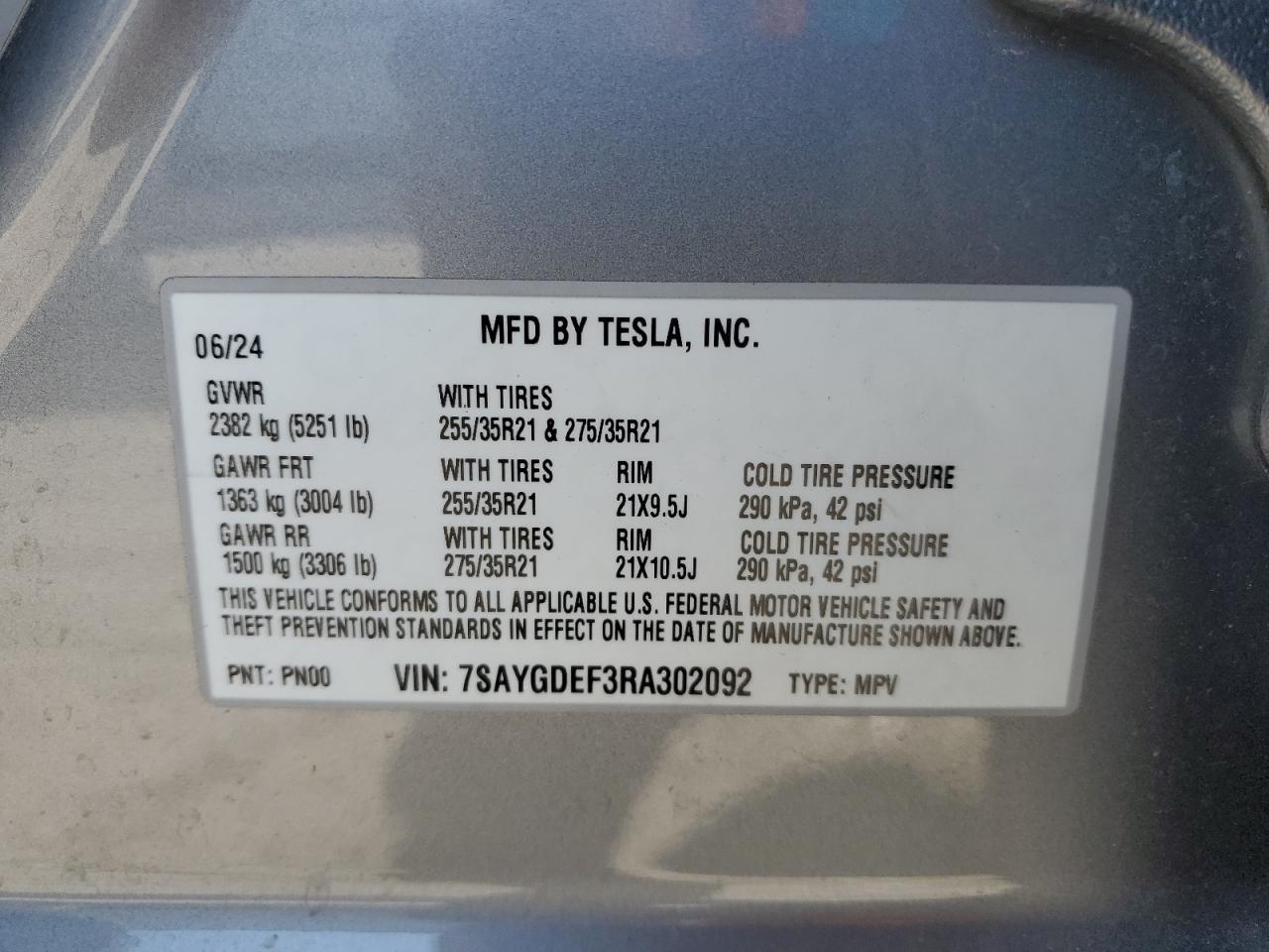 2024 Tesla Model y
