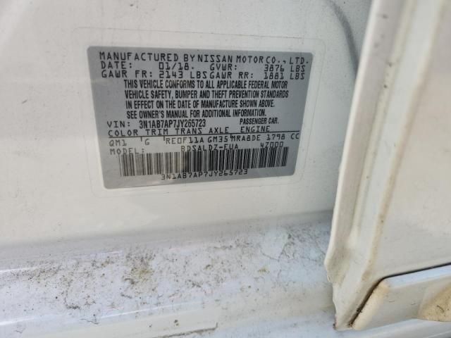 2018 Nissan Sentra s