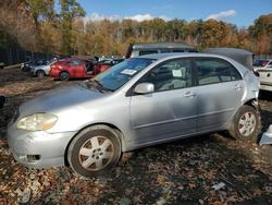 Salvage cars for sale from Copart Waldorf, MD: 2005 Toyota Corolla ce