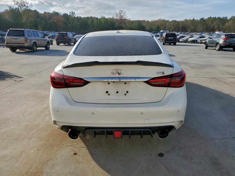 2020 Infiniti Q50 red Sport 400