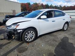 2018 Nissan Sentra s en venta en Exeter, RI