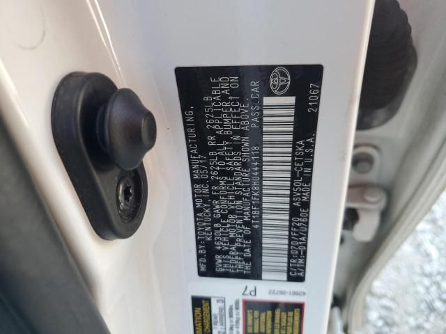 2017 Toyota Camry le