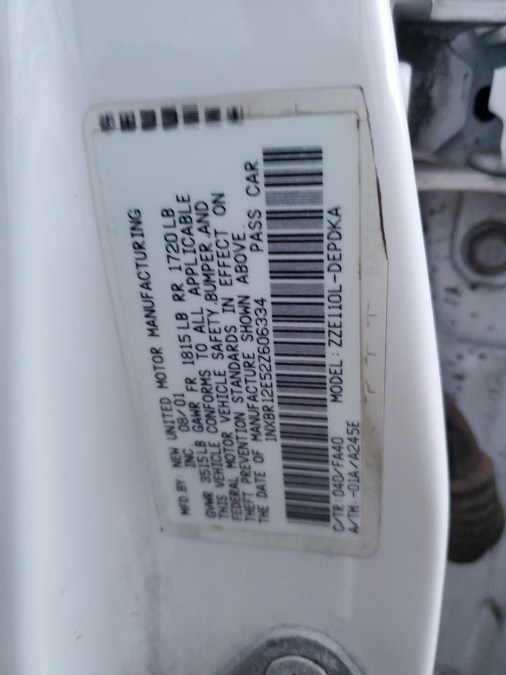 2002 Toyota Corolla ce