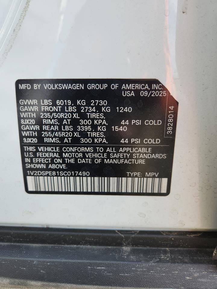 2025 Volkswagen Id.4 pro