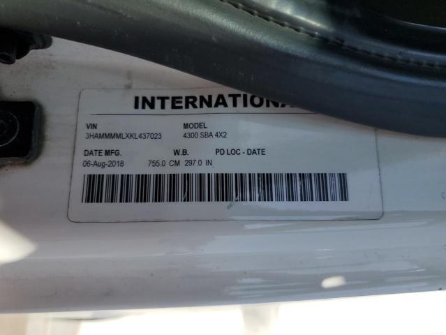 2019 International 4300 BOX Truck