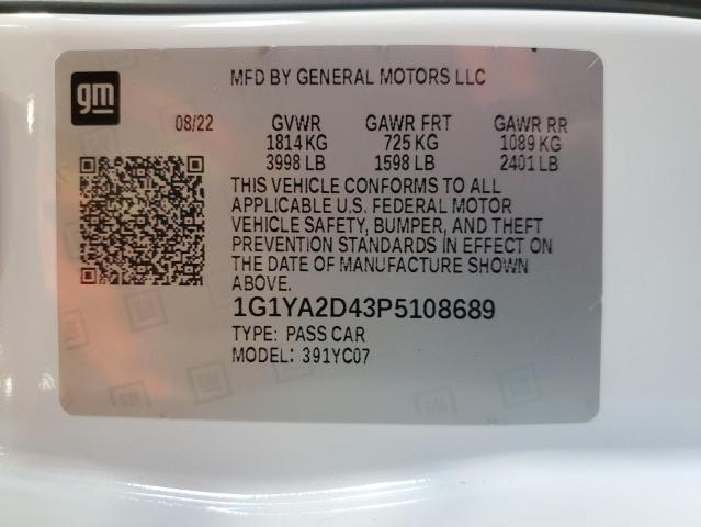 2023 Chevrolet Corvette Stingray 1LT