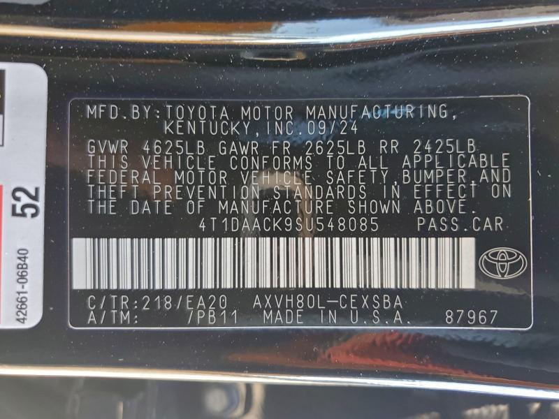2025 Toyota Camry xse