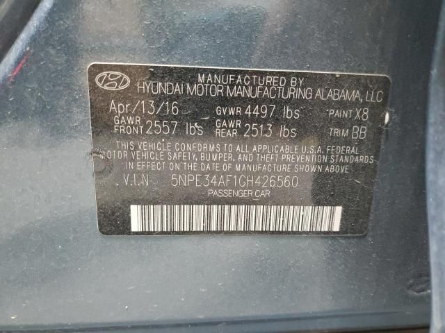 2016 Hyundai Sonata Sport