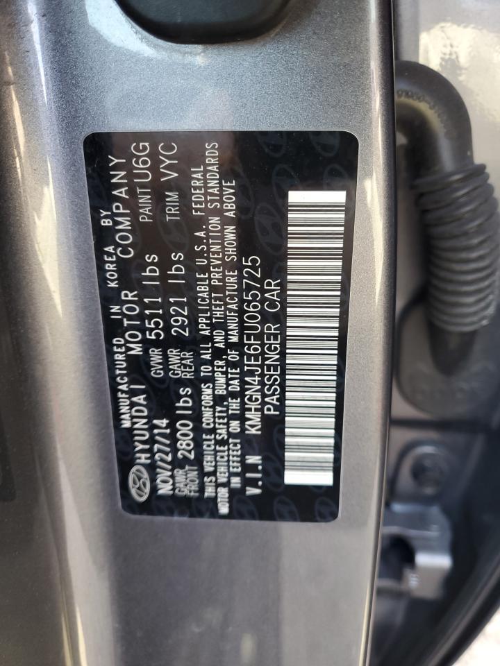 2015 Hyundai Genesis 3.8l