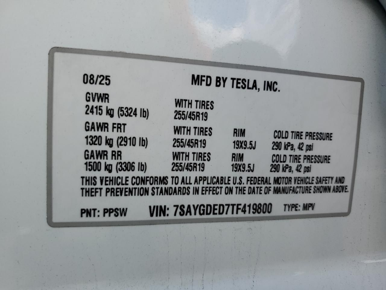 2026 Tesla Model y