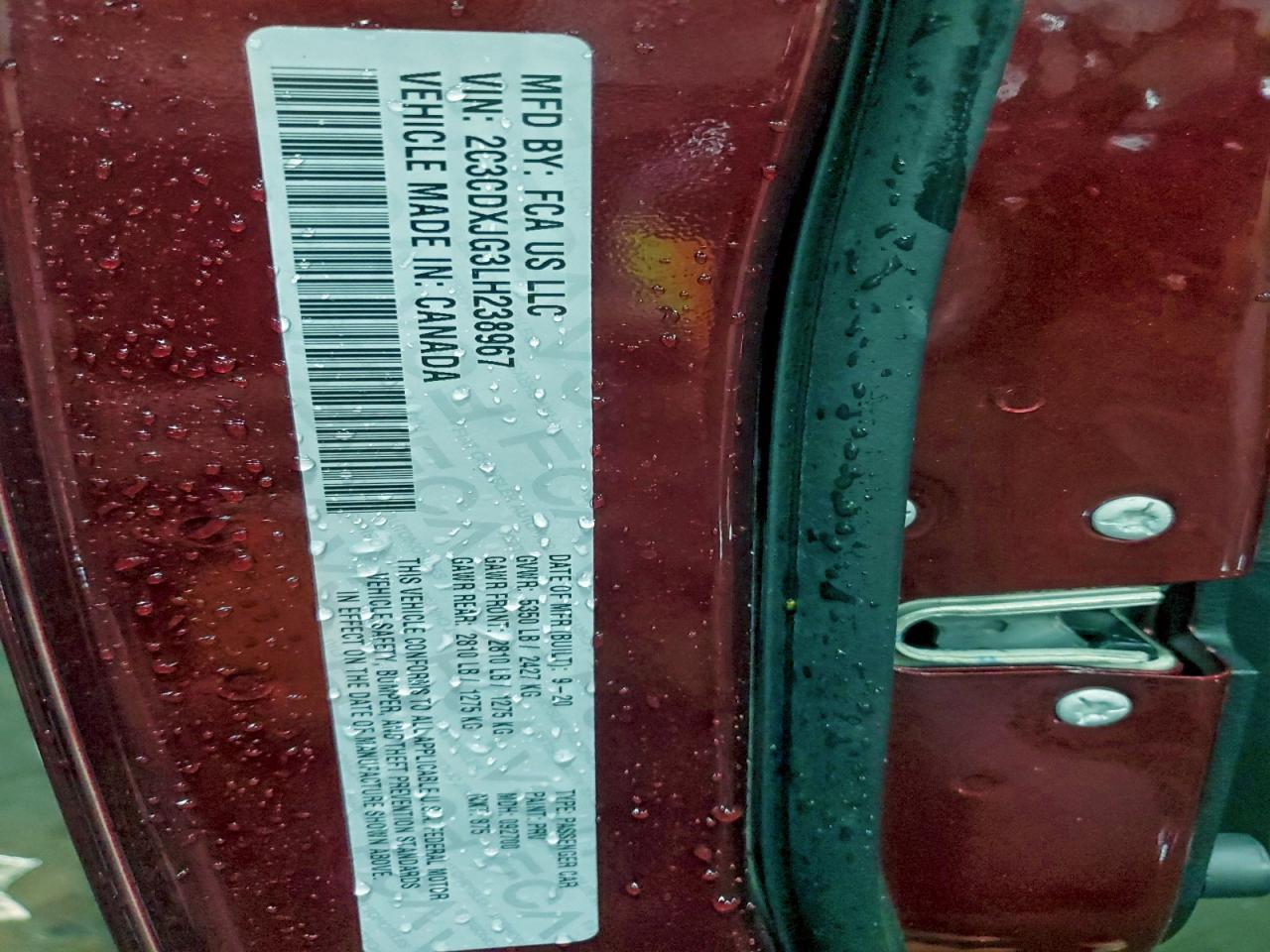 2020 Dodge Charger sxt