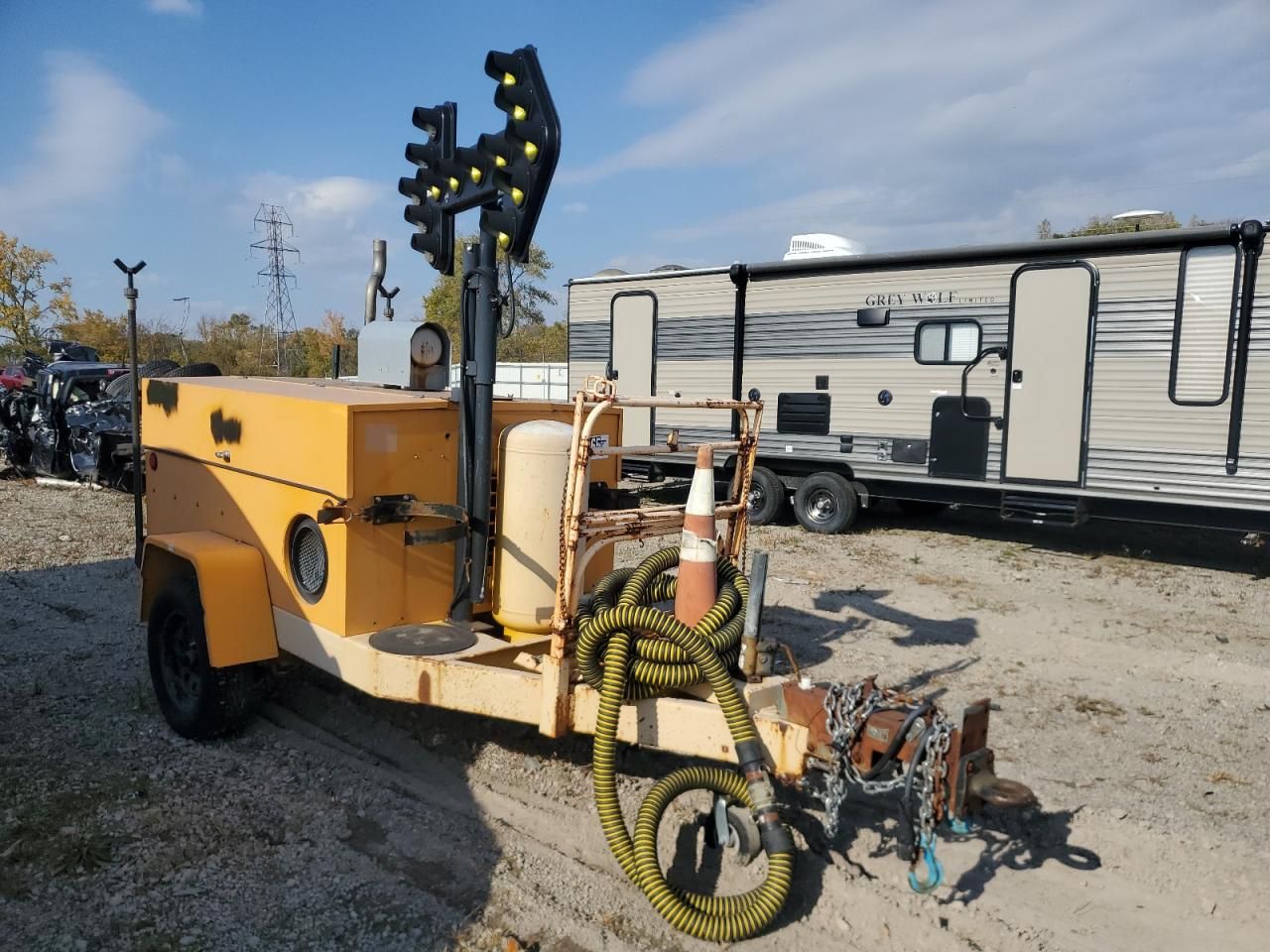 2001 Team Fenex Manhole Support Trailer