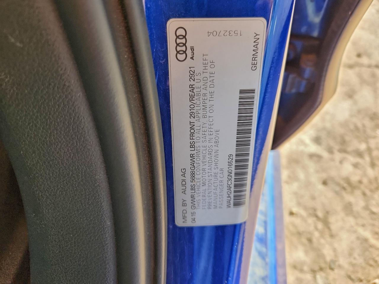 2016 Audi S6 Prestige